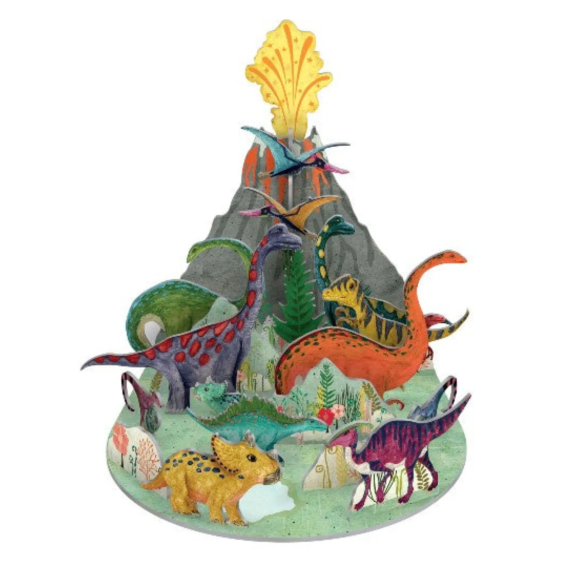 Dino Mighty Pop And Slot Decoration