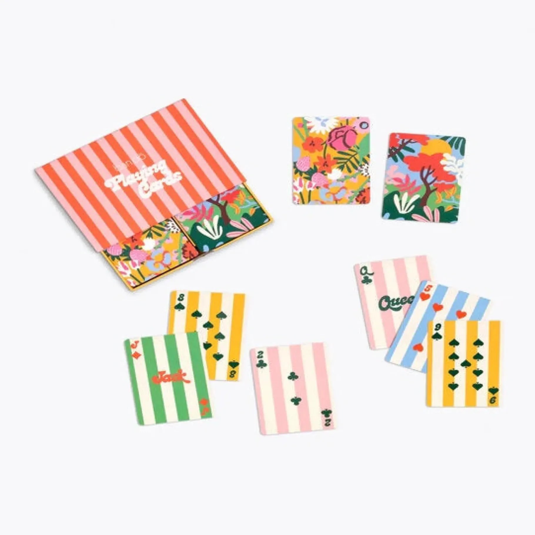 Floral Playing Cards