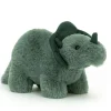 Jellycat Fossilly Triceratops Mini Dinosaur