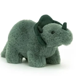 Jellycat Fossilly Triceratops Mini Dinosaur