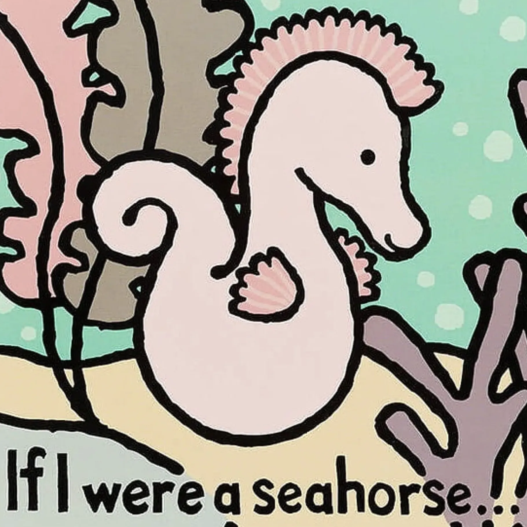 Jellycat If I Were A Seahorse Board Book