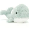 Jellycat Wavelly Whale Grey