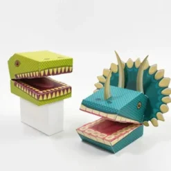 Make Your Own Dinosaur Puppets