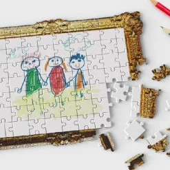 Pikkii Framed Drawing Jigsaw Puzzle