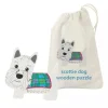 Scottie Dog Mini Wooden Puzzle